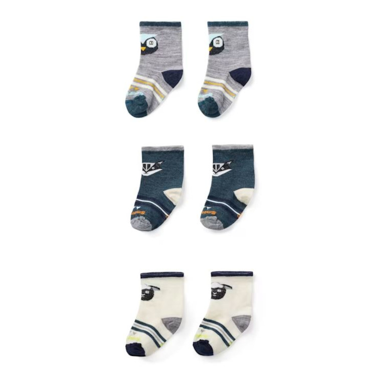Smartwool Toddler Trio Socks- 3 Pack
